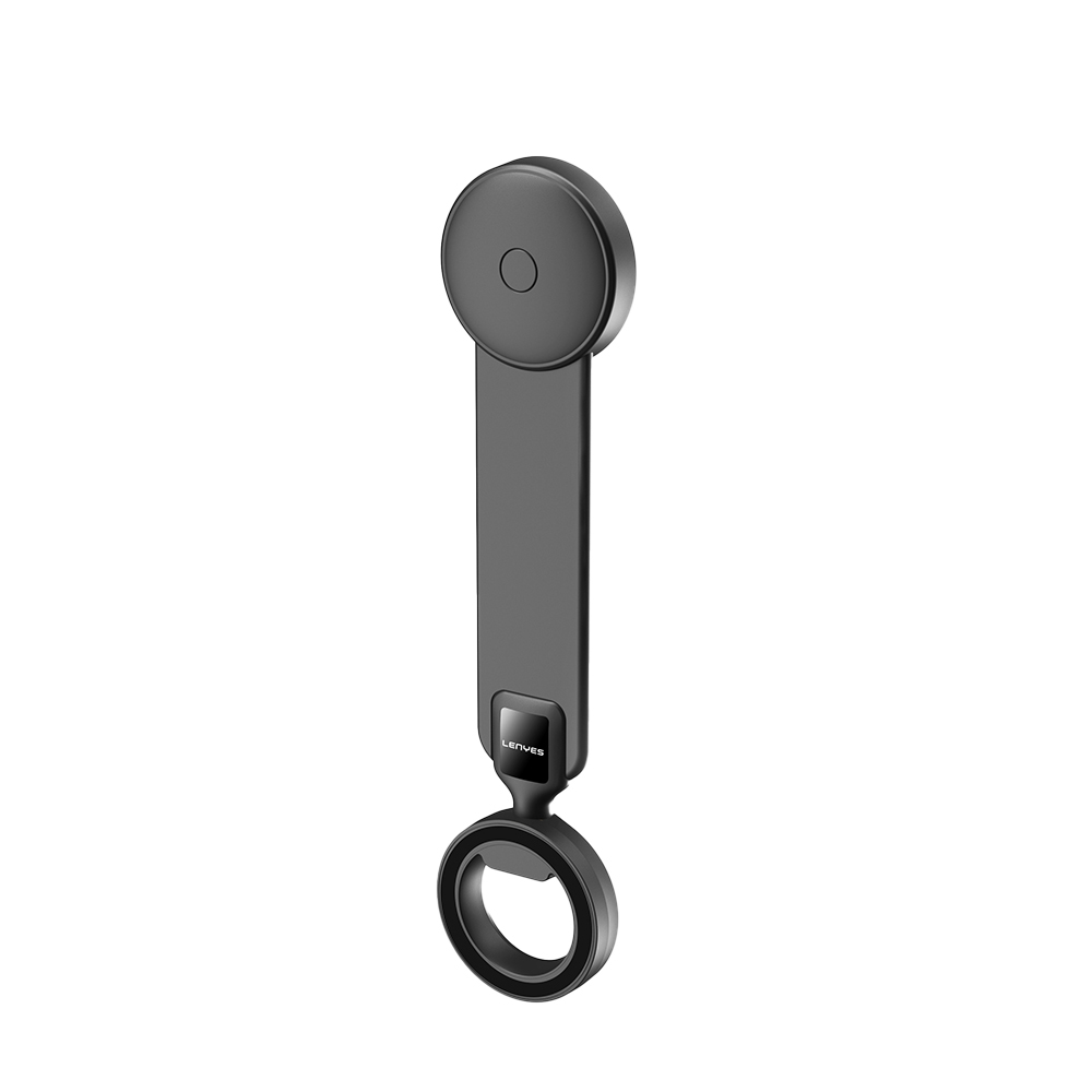 [RNZ-TA117144] Lenyes CR185 Magnetik M-safe Uyumlu Bükülebilen Eğimi ve Düz Zemin Araç Telefon Tutucu
