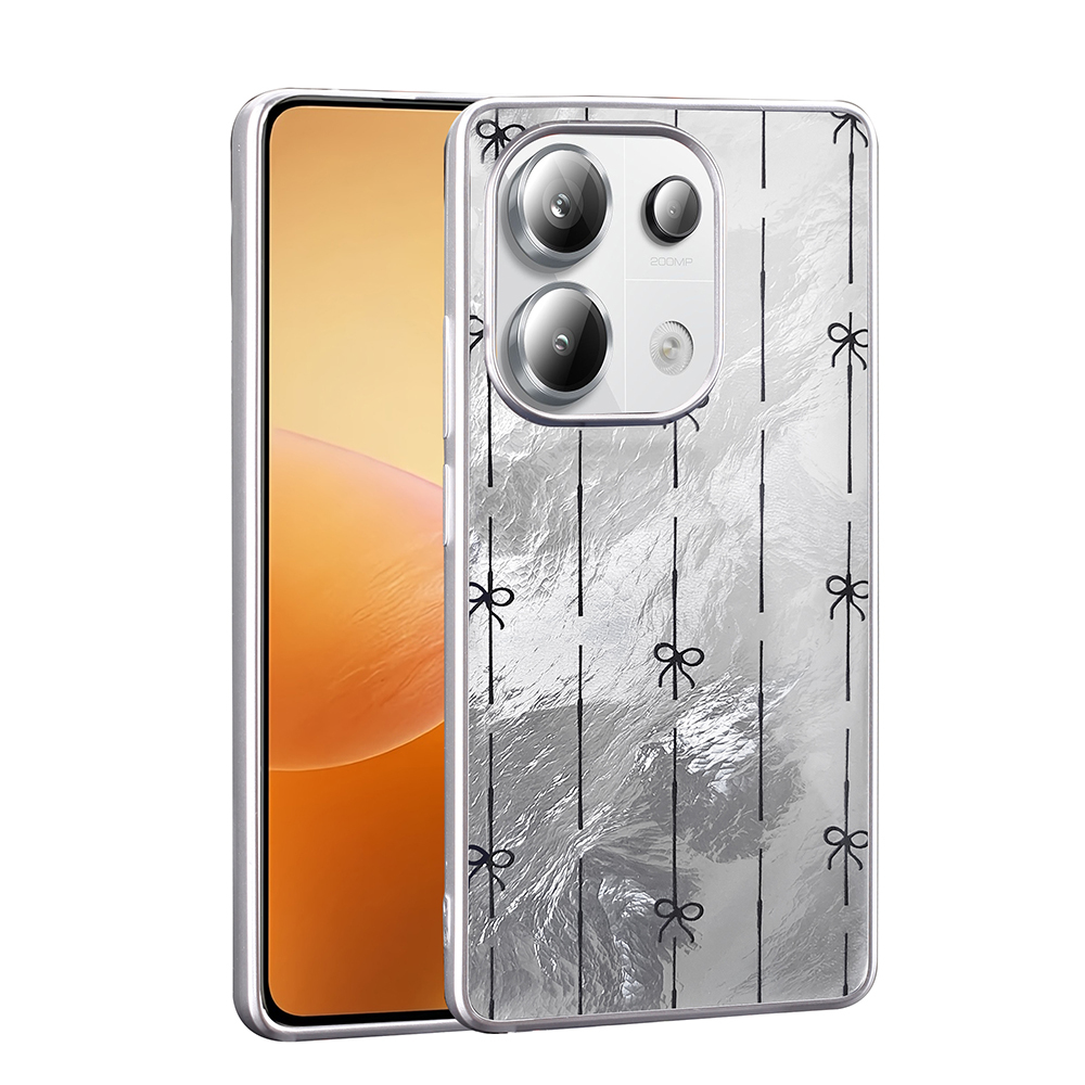 [RNZ-TA118366] Xiaomi Redmi Note 13 Pro 4G Uyumlu Kılıf Desenli Zore Mep Kapak (Küçük Fiyonk)