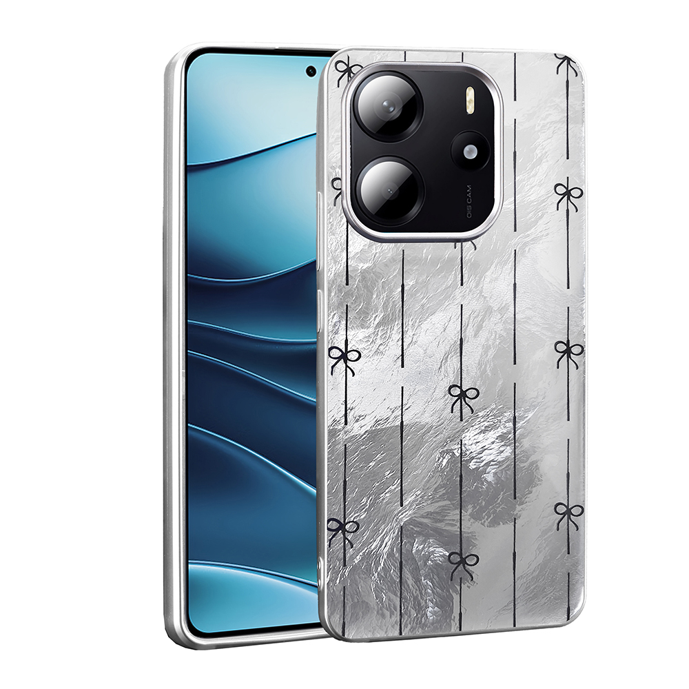 [RNZ-TA118381] Xiaomi Redmi Note 14 5G Uyumlu Kılıf Desenli Zore Mep Kapak (Küçük Fiyonk)