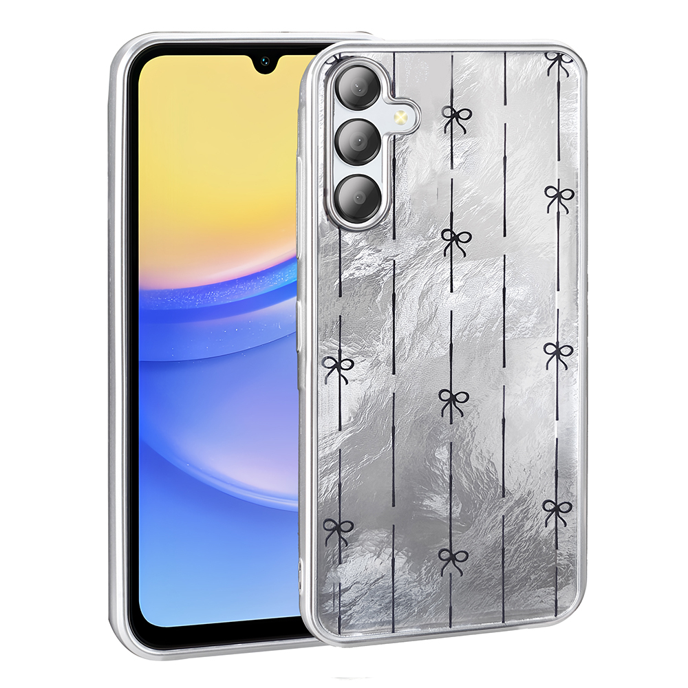 [RNZ-TA118433] Samsung Galaxy A56 Uyumlu Kılıf Desenli Zore Mep Kapak (Küçük Fiyonk)