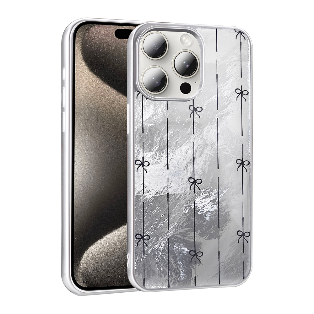 [RNZ-TA118468] Apple iPhone 14 Pro Max Uyumlu Kılıf Desenli Zore Mep Kapak (Küçük Fiyonk)