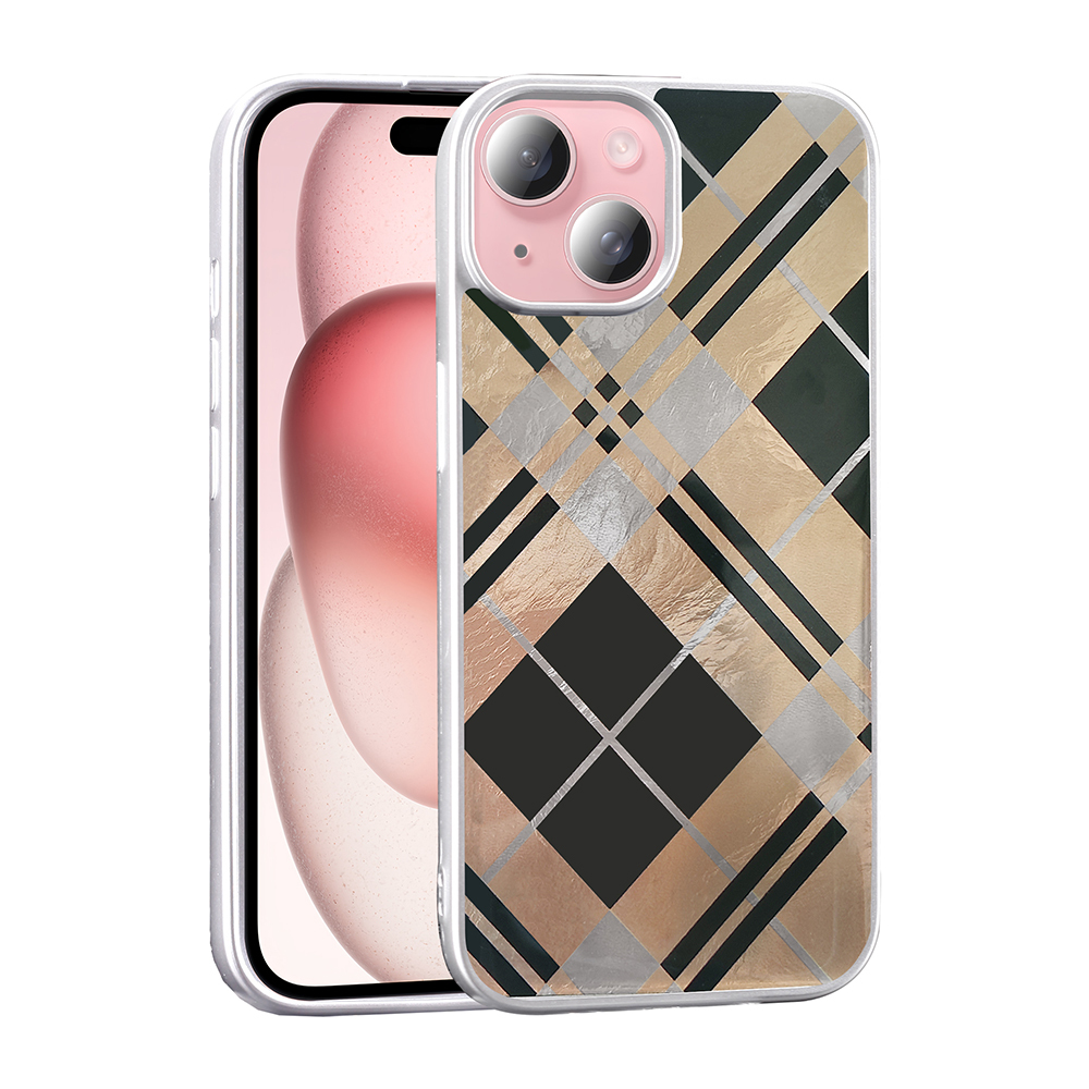 Apple iPhone 15 Uyumlu Kılıf Desenli Zore Mep Kapak