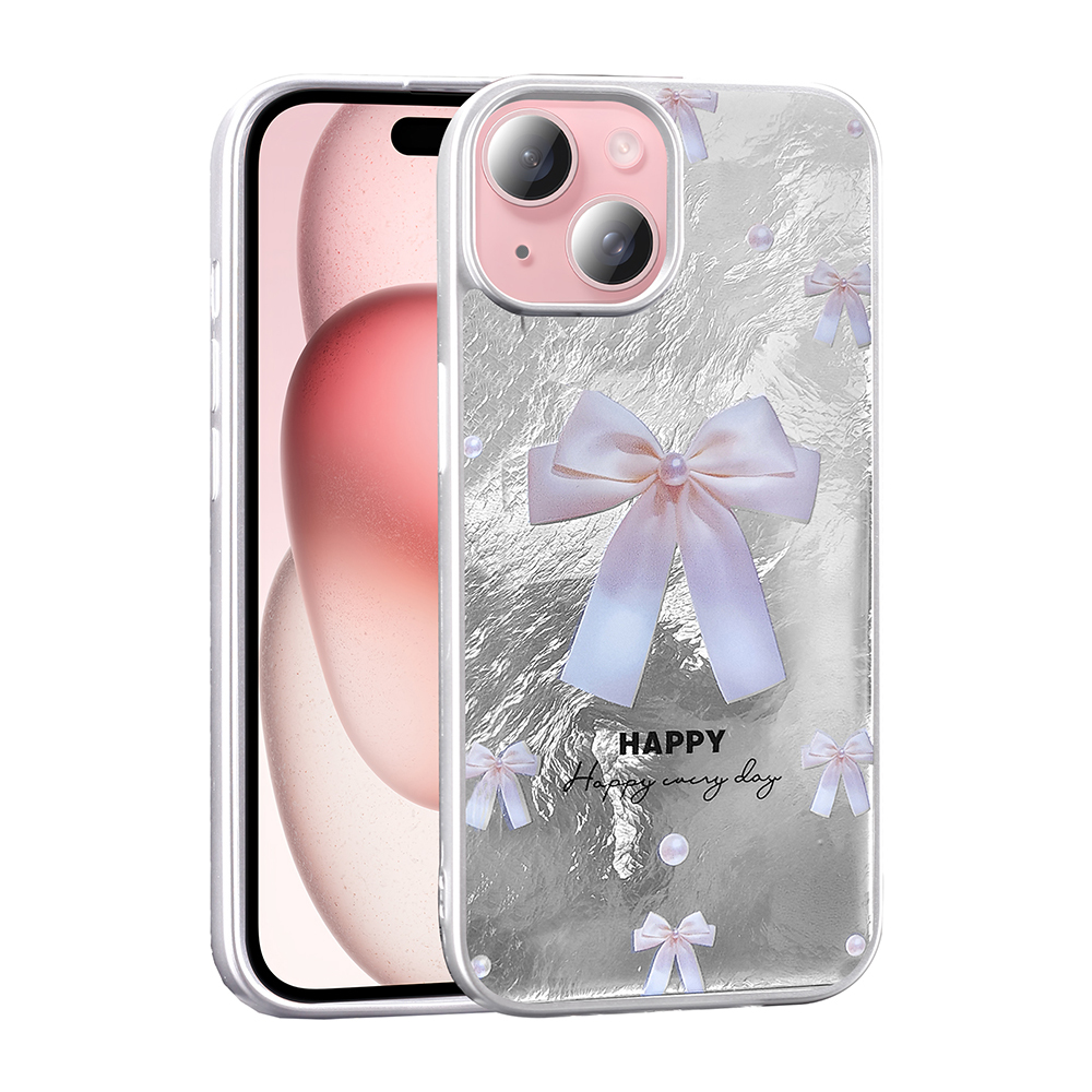Apple iPhone 15 Uyumlu Kılıf Desenli Zore Mep Kapak