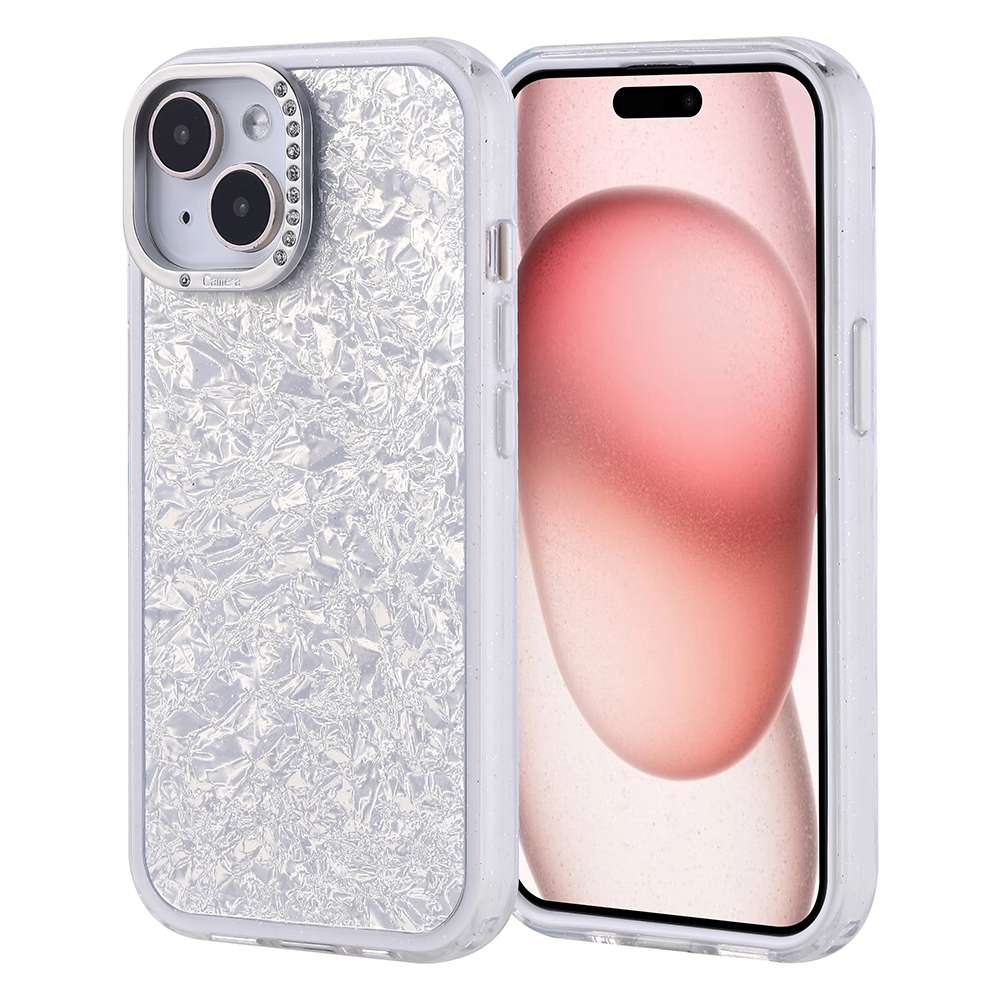 Apple iPhone 15 Uyumlu Kılıf Taşlı Tasarımlı Zore Kapi Kapak