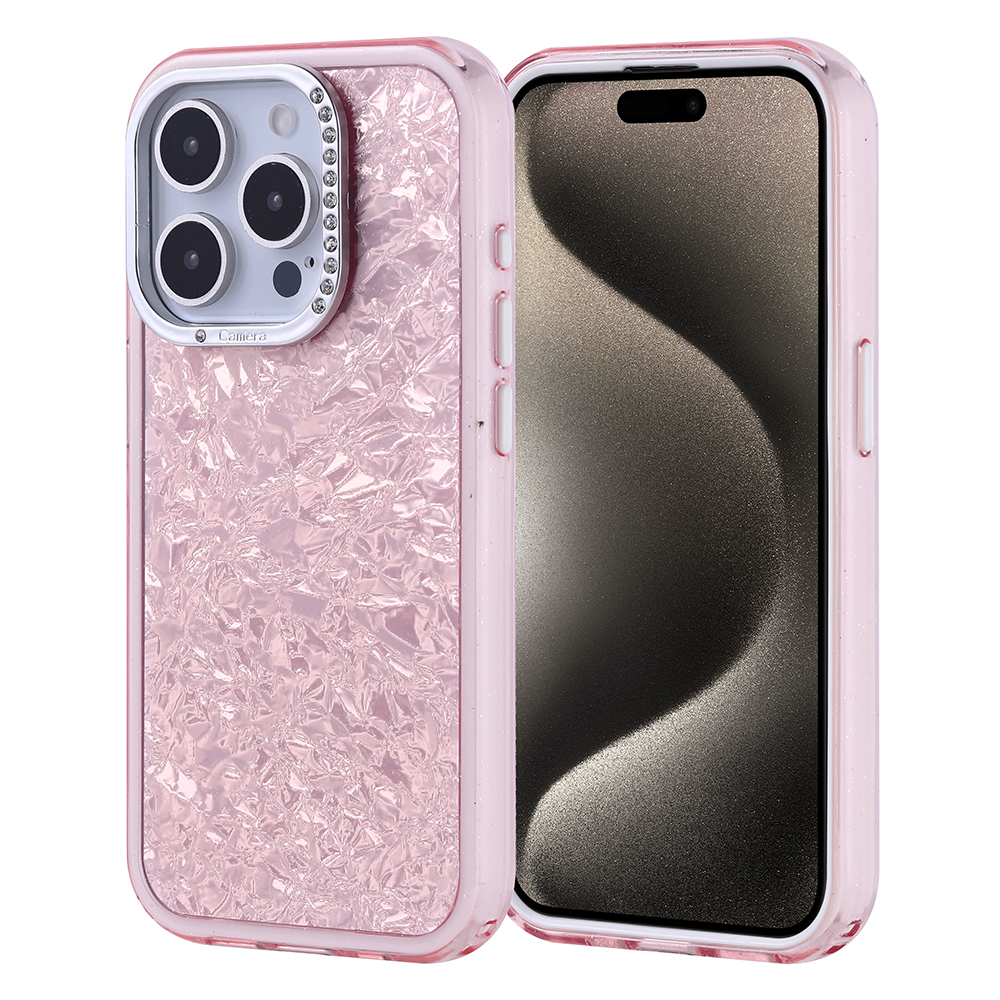 Apple iPhone 15 Pro Uyumlu Kılıf Taşlı Tasarımlı Zore Kapi Kapak