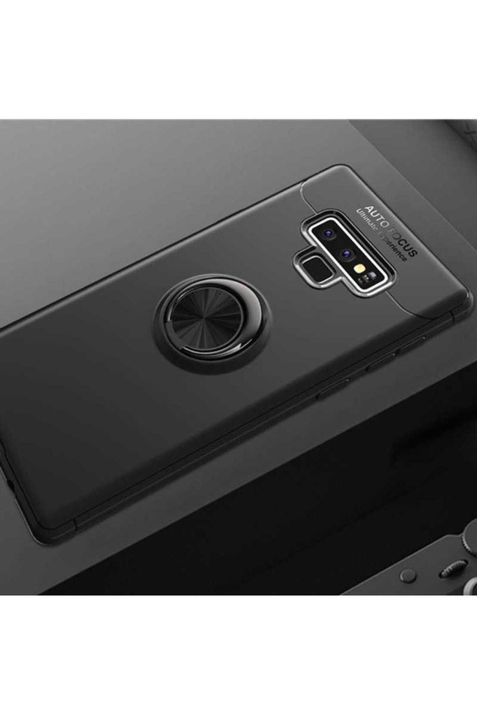 [RNZ-TA13286] Samsung Galaxy Note 9 Uyumlu Kılıf Zore Ravel Silikon Kapak (Siyah)