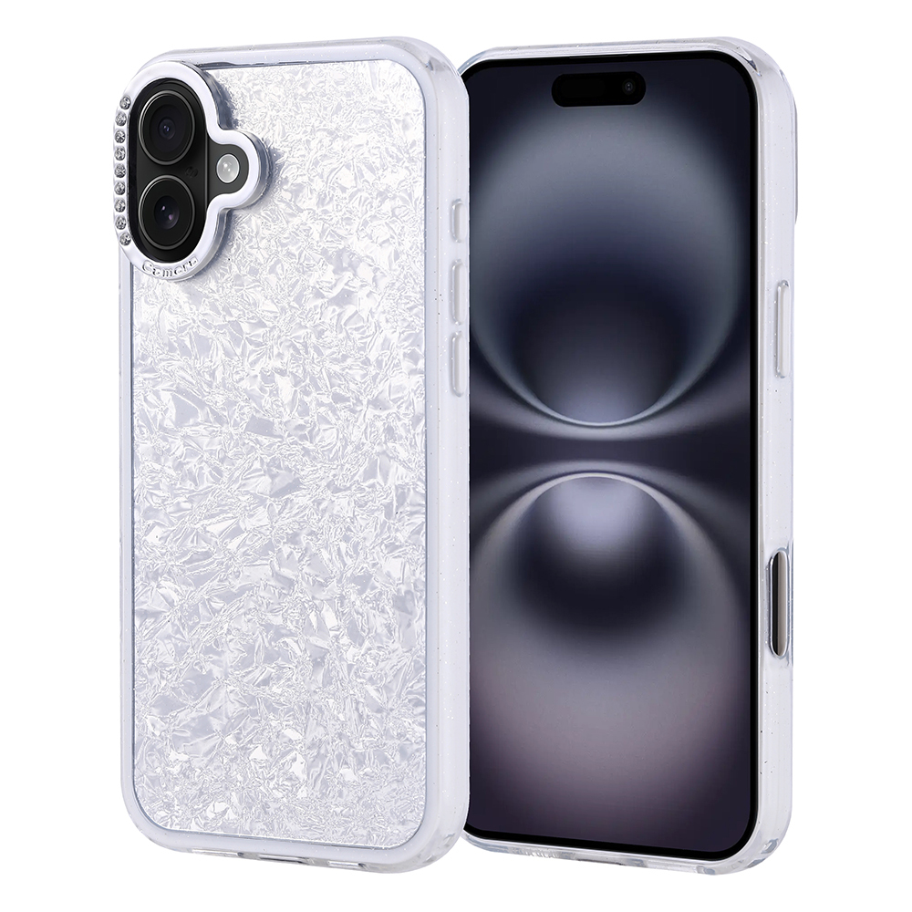 Apple iPhone 16 Plus Uyumlu Kılıf Taşlı Tasarımlı Zore Kapi Kapak