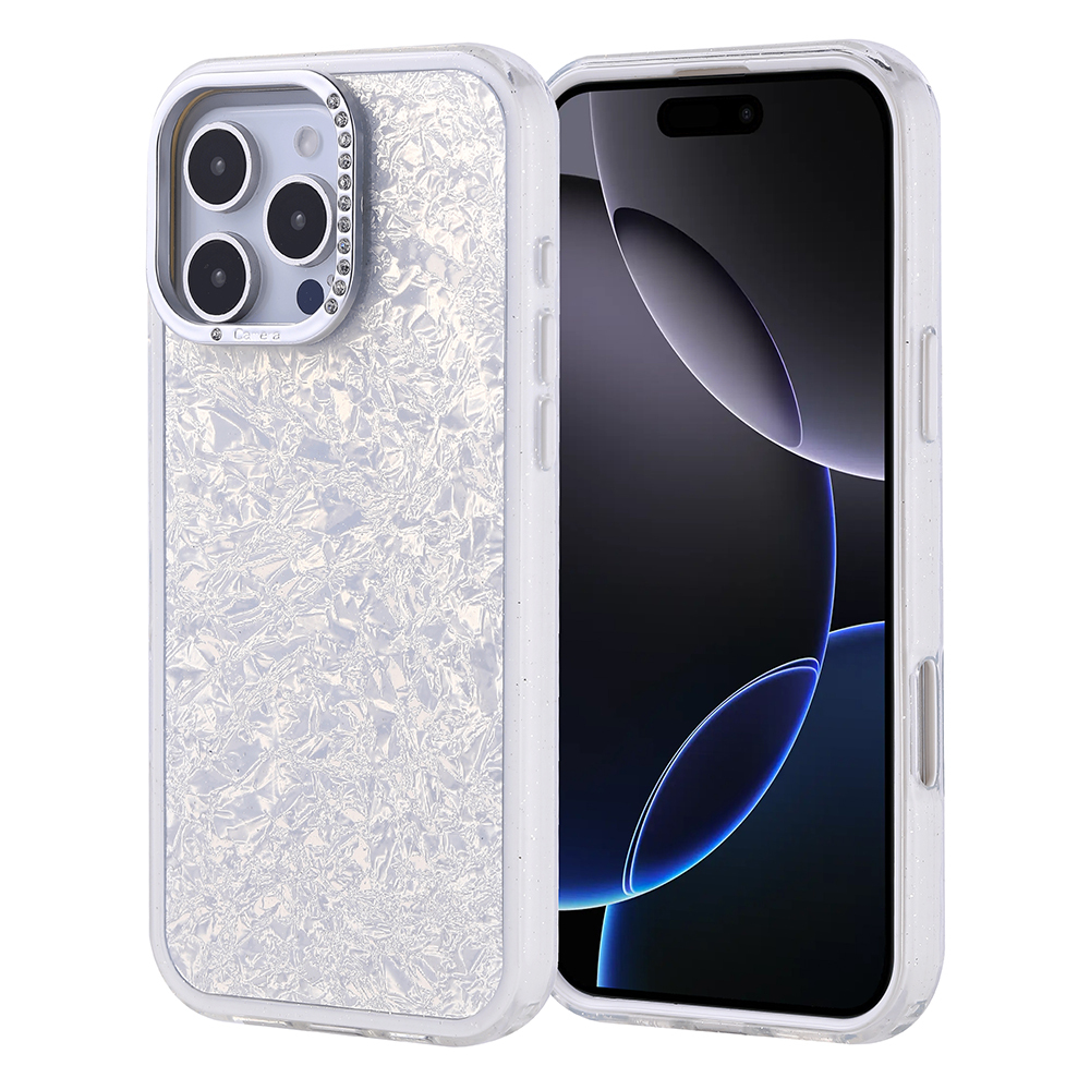 Apple iPhone 16 Pro Max Uyumlu Kılıf Taşlı Tasarımlı Zore Kapi Kapak