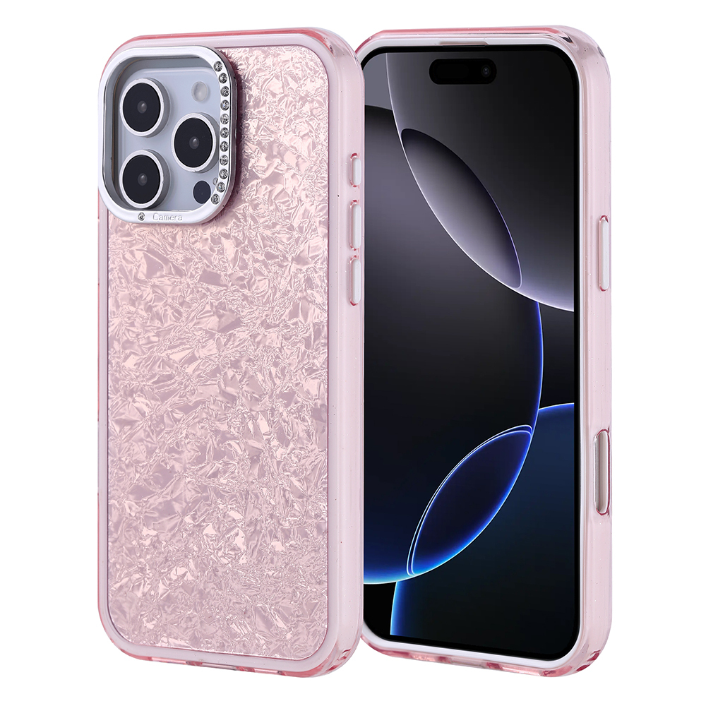 Apple iPhone 16 Pro Max Uyumlu Kılıf Taşlı Tasarımlı Zore Kapi Kapak