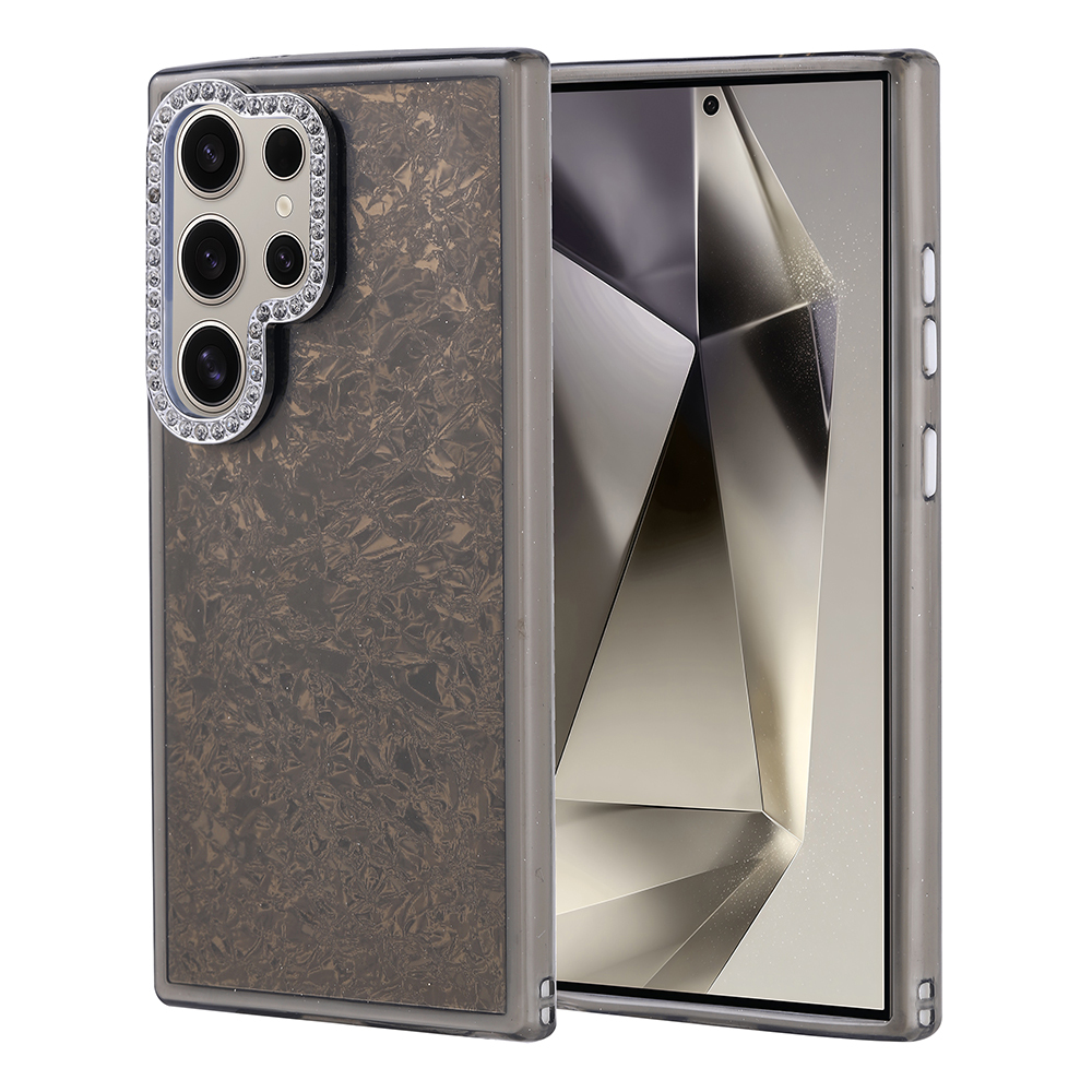 Samsung Galaxy S24 Ultra Uyumlu Kılıf Taşlı Tasarımlı Zore Kapi Kapak