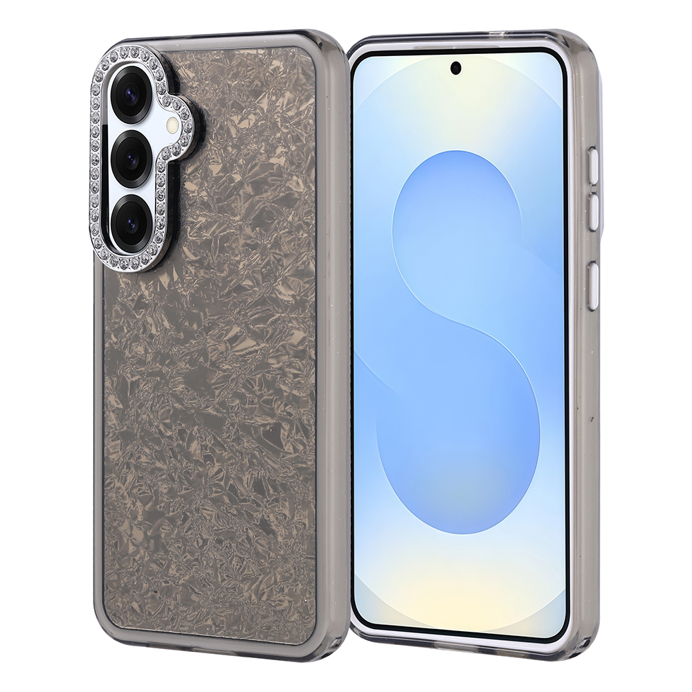 Samsung Galaxy S25 Plus Uyumlu Kılıf Taşlı Tasarımlı Zore Kapi Kapak