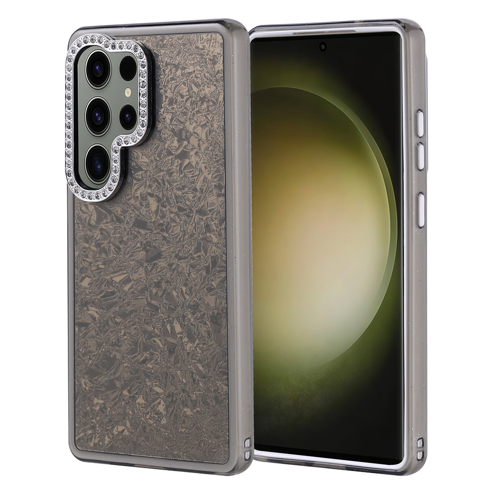 Samsung Galaxy S25 Ultra Uyumlu Kılıf Taşlı Tasarımlı Zore Kapi Kapak