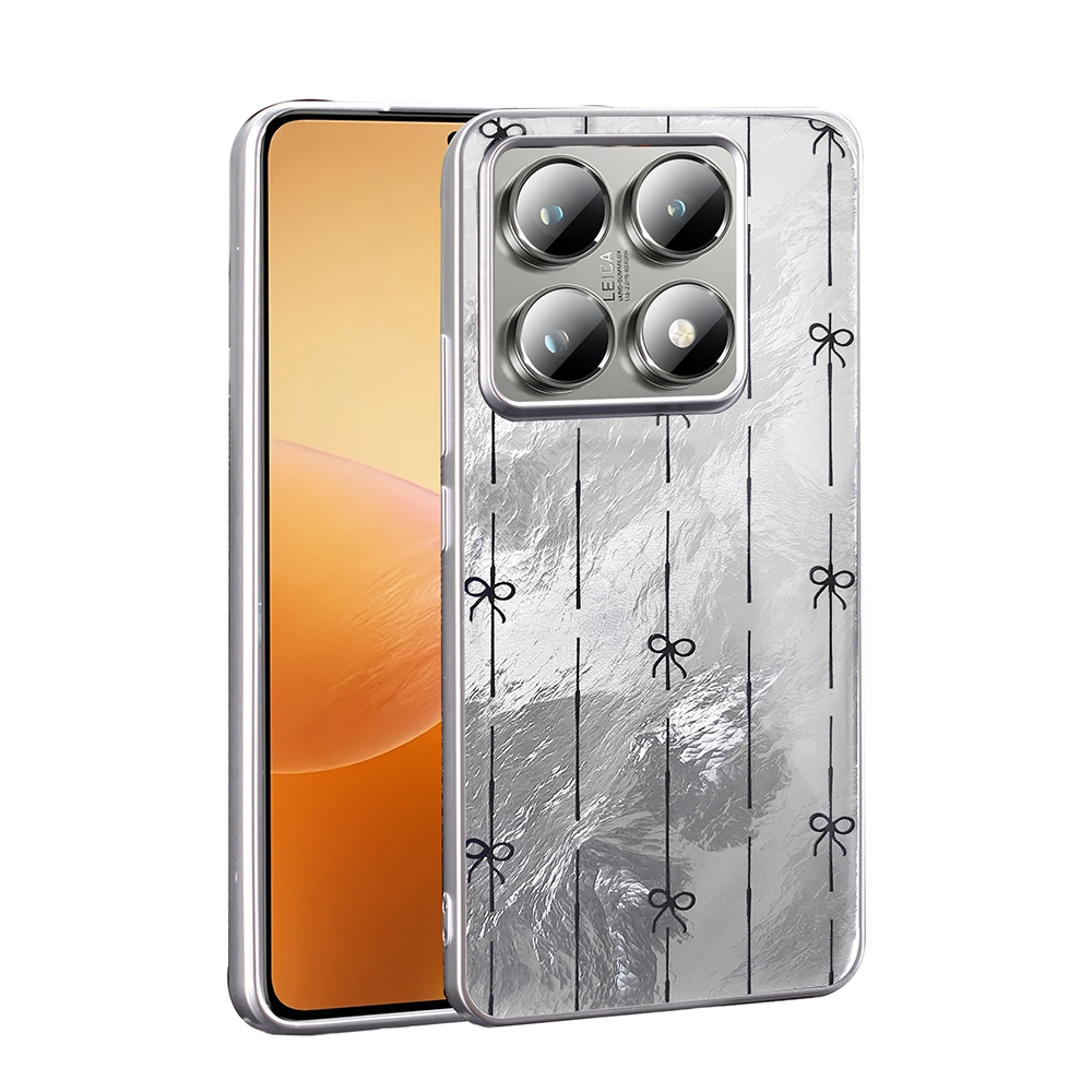 [RNZ-TA118728] Xiaomi 14T Pro Uyumlu Kılıf Desenli Zore Mep Kapak (Küçük Fiyonk)