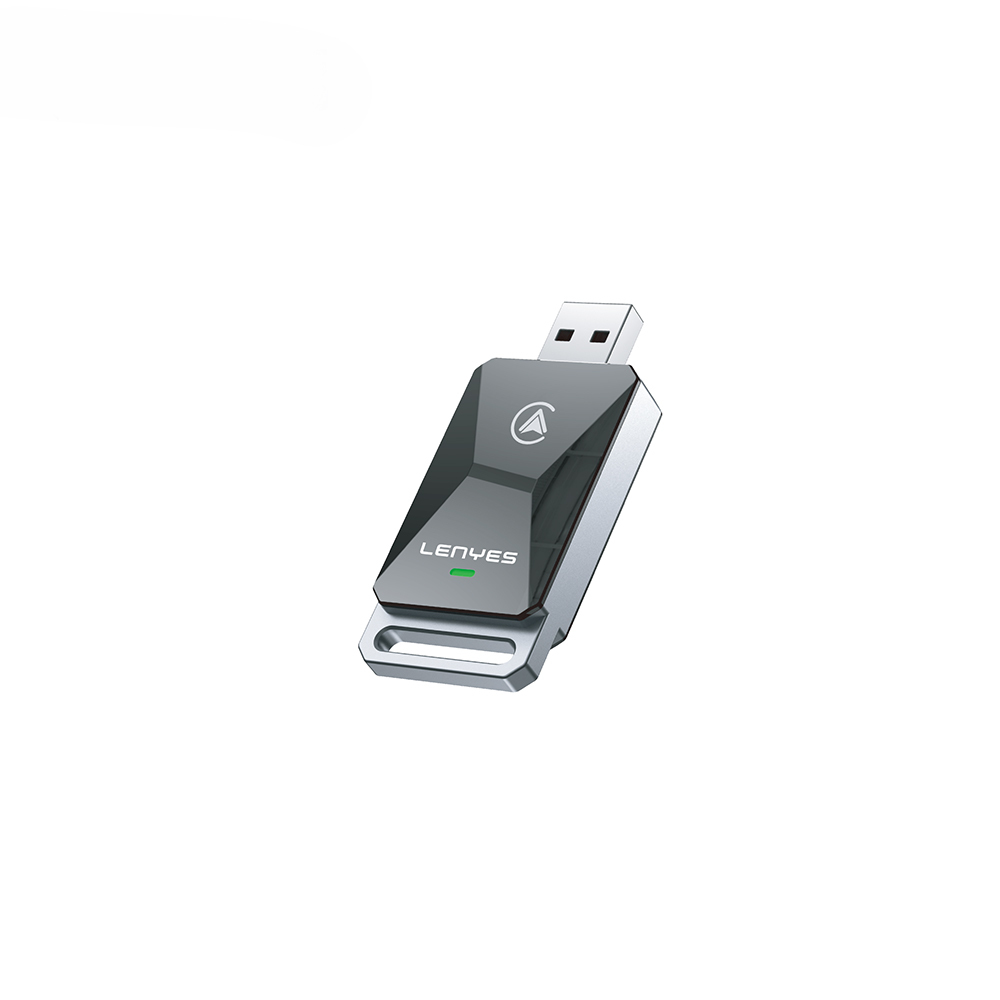 [RNZ-TA117161] Lenyes LCP02 Android Auto Destekli CarPlay USB Bluetooth 5.0 Wireless Transmitter Adaptör