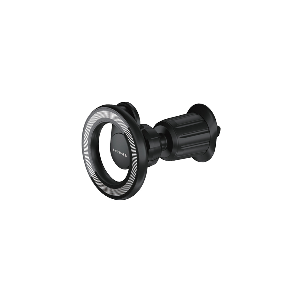 Lenyes CR183 M-safe Magnetik Özellikli 360 Derece Dönebilen Havalandırma Tasarım Araç Telefon Tutucu