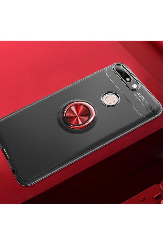 Huawei Y7 2018 Uyumlu Kılıf Zore Ravel Silikon Kapak