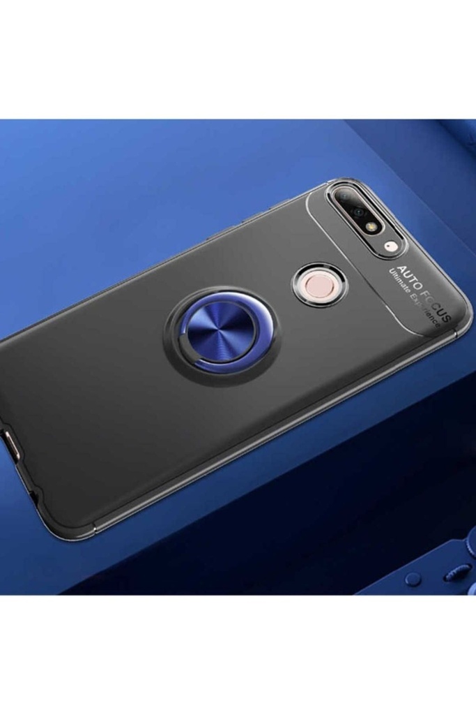 Huawei Y7 2018 Uyumlu Kılıf Zore Ravel Silikon Kapak