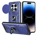 Xiaomi Redmi Note 14 Pro Plus Uyumlu Kılıf Magnetik Standlı Kamera Korumalı Zore Sürgülü Vega Kapak