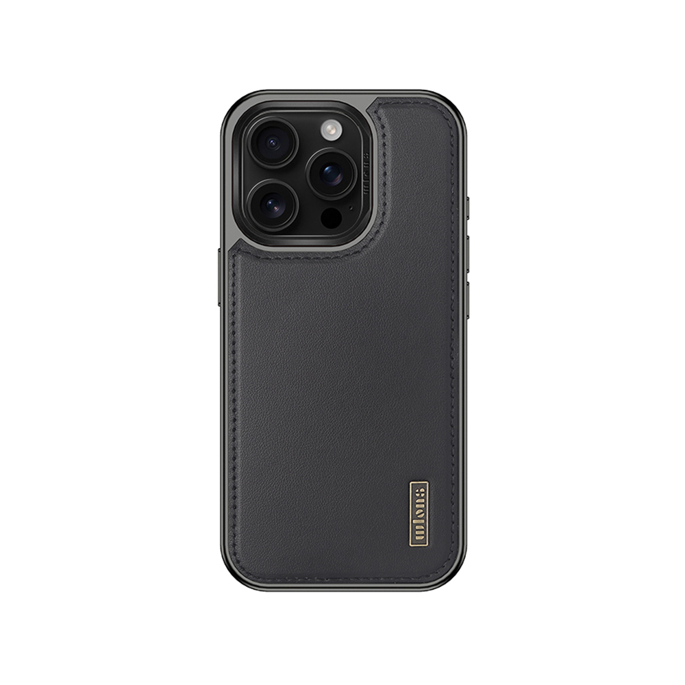 [RNZ-TA119060] Apple iPhone 16 Pro Uyumlu Kılıf M-safe Şarj Özellikli Standlı Leto Kapak (Siyah)