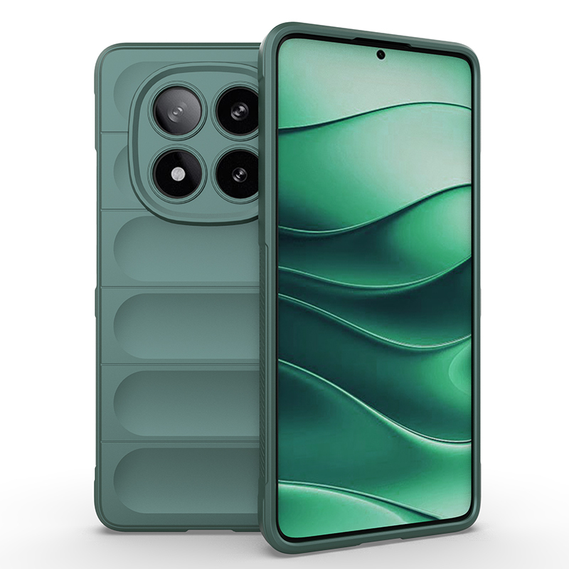 Xiaomi Redmi Note 14 Pro 4G Uyumlu Kılıf Esnek TPU Oyuklu Arka Yüzey Tasarımlı Zore Etnik Silikon Kapak