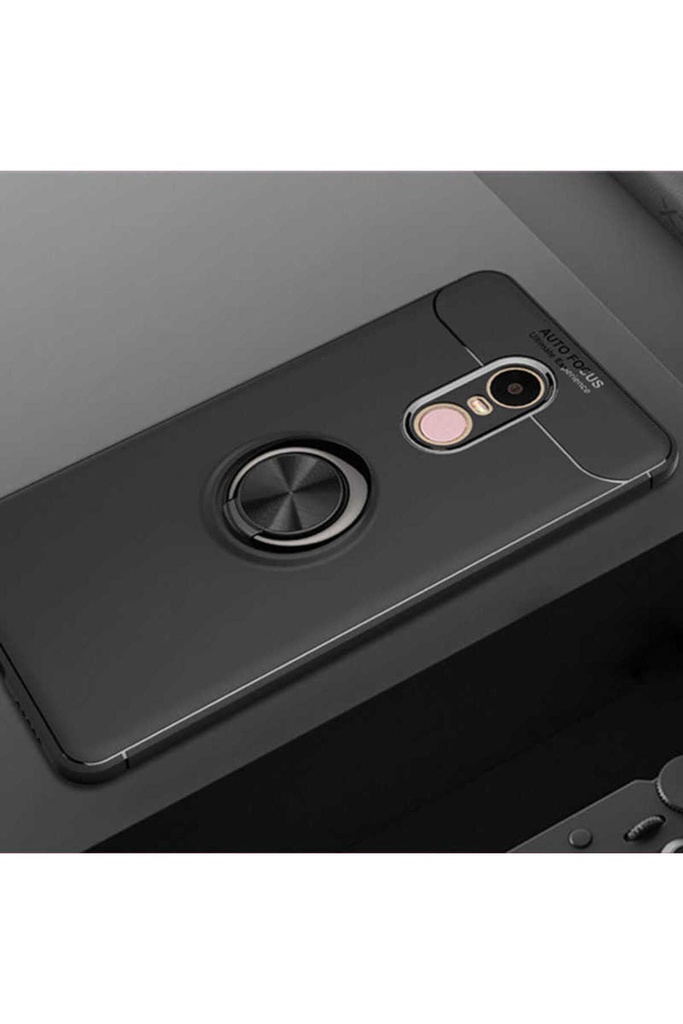 [RNZ-TA13304] Xiaomi Redmi Note 4x Uyumlu Kılıf Zore Ravel Silikon Kapak (Siyah)