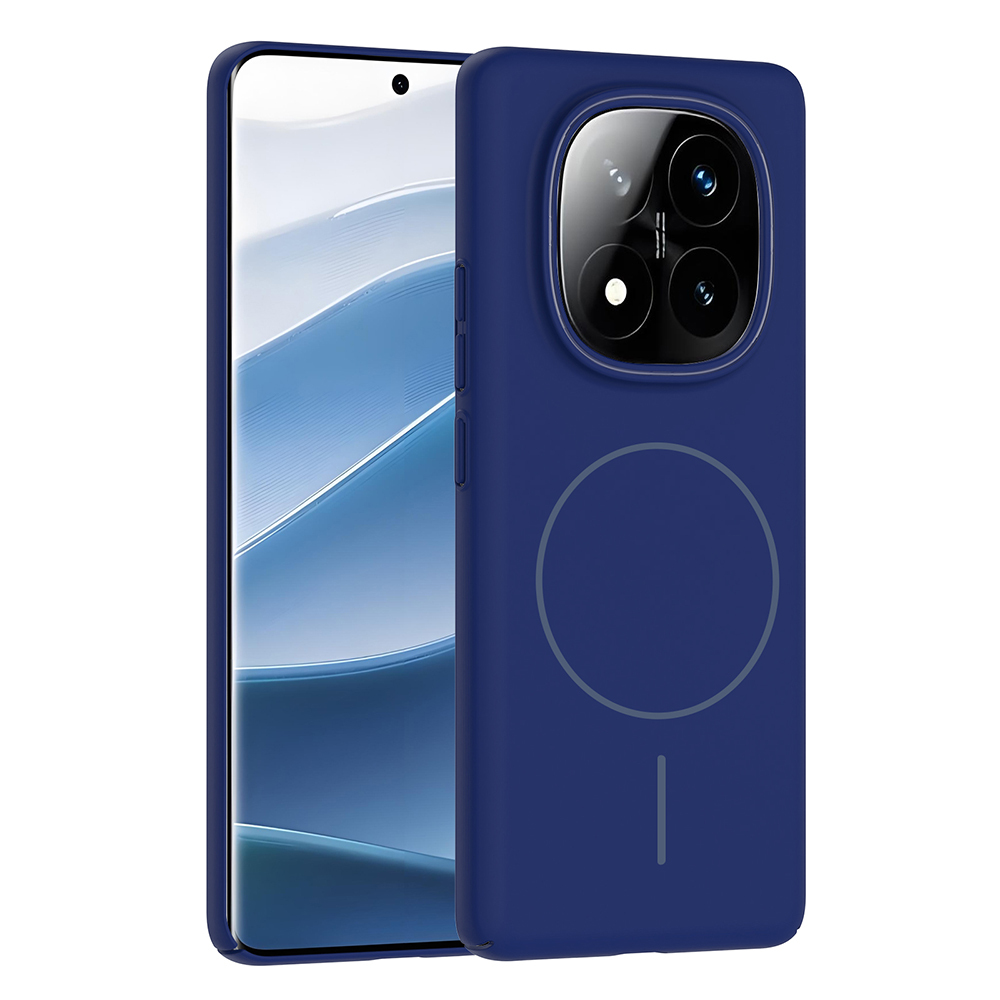 Xiaomi Redmi Note 14 Pro 4G Uyumlu Kılıf M-safe Şarj Özellikli Zore Ruby Sert Kapak