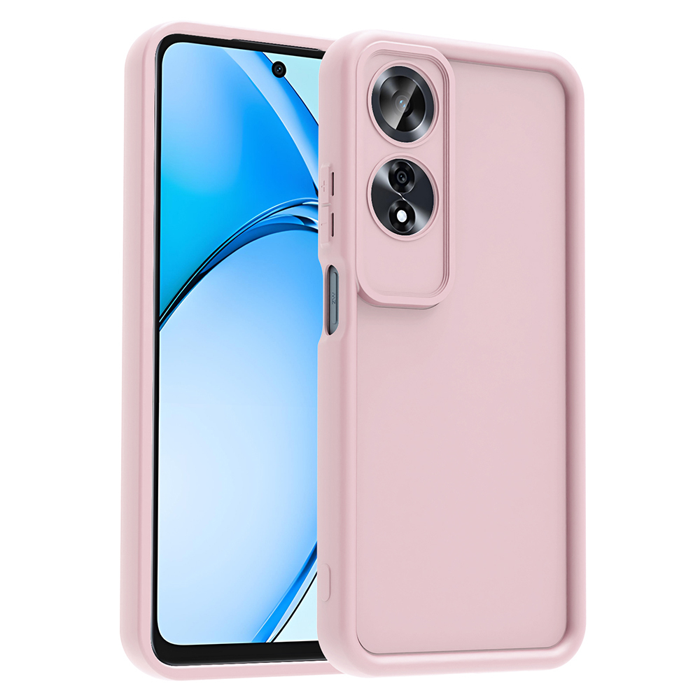 Oppo A60 Uyumlu Kılıf Kamera Korumalı Zore Ananas Kapak