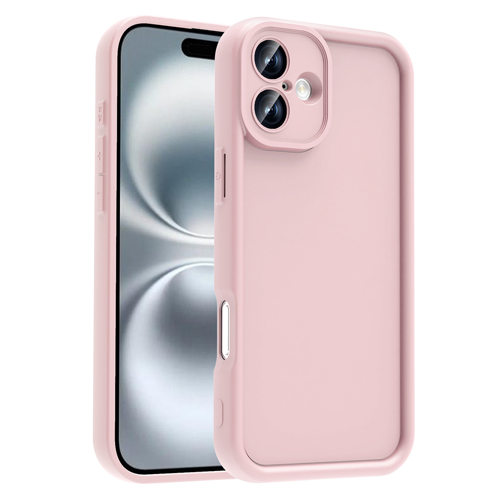 Apple iPhone 16 Uyumlu Kılıf Kamera Korumalı Zore Ananas Kapak