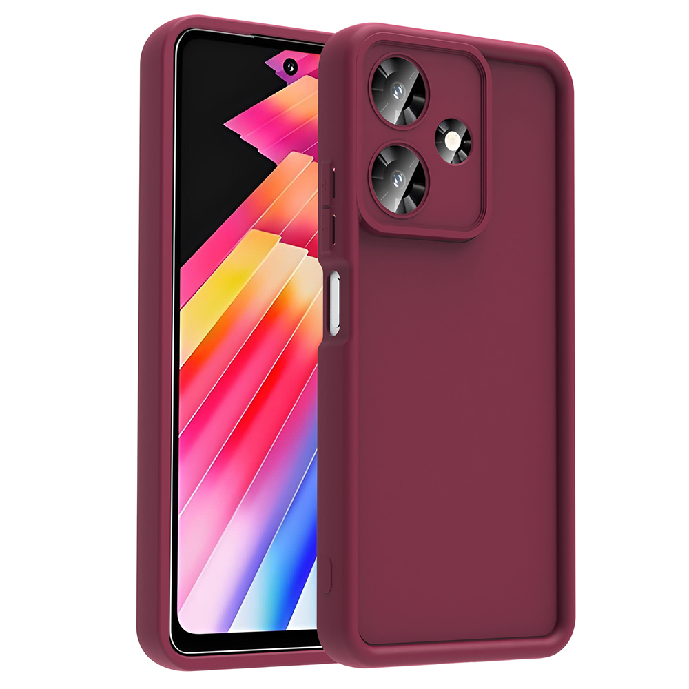 Infinix Hot 30 Uyumlu Kılıf Kamera Korumalı Zore Ananas Kapak