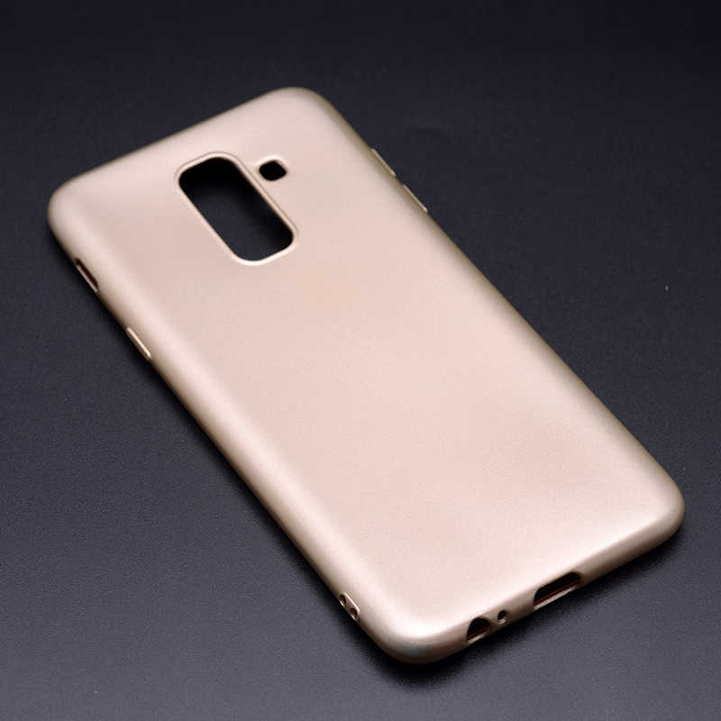 Samsung Galaxy J8 Uyumlu Kılıf Zore Premier Silikon Kapak