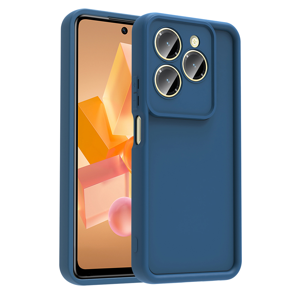 Infinix Hot 40 Uyumlu Kılıf Kamera Korumalı Zore Ananas Kapak