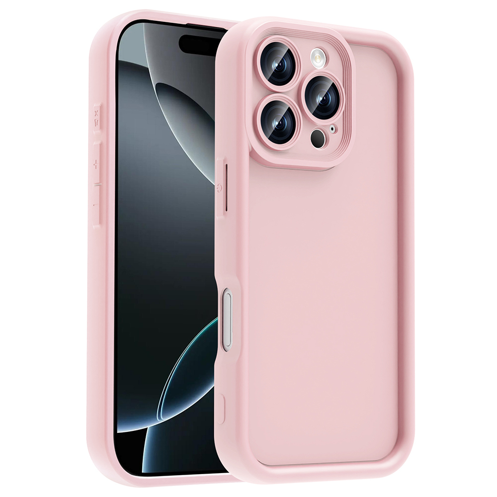 Apple iPhone 16 Pro Uyumlu Kılıf Kamera Korumalı Zore Ananas Kapak