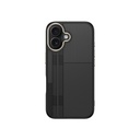 Apple iPhone 16 Uyumlu Kılıf M-safe Şarj Özellikli Karbon Fiber Görünümlü Zore Antina Kapak