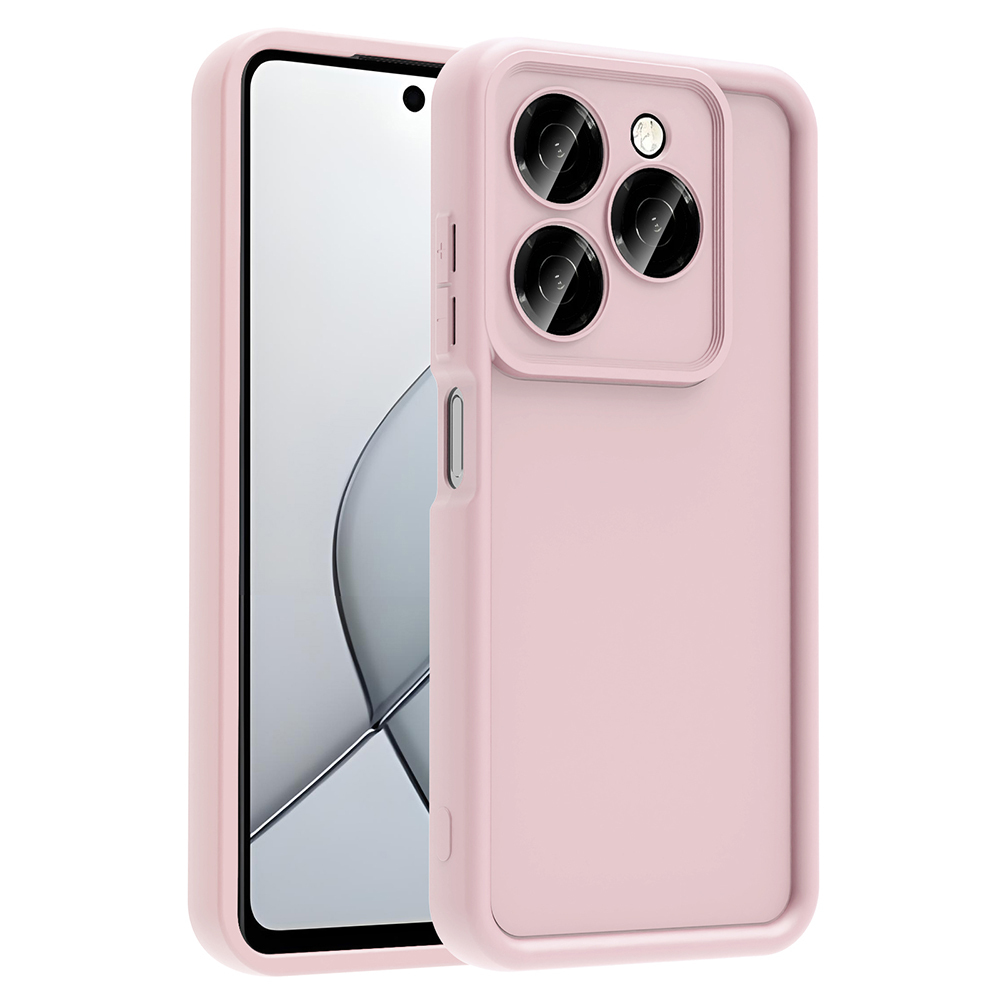 Tecno Spark 20 Uyumlu Kılıf Kamera Korumalı Zore Ananas Kapak