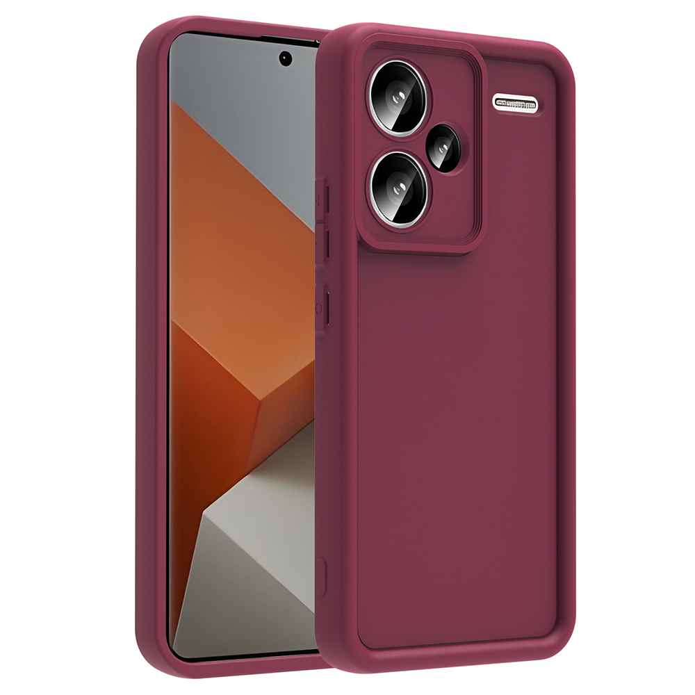 Xiaomi Redmi Note 13 Pro Plus Uyumlu Kılıf Kamera Korumalı Zore Ananas Kapak