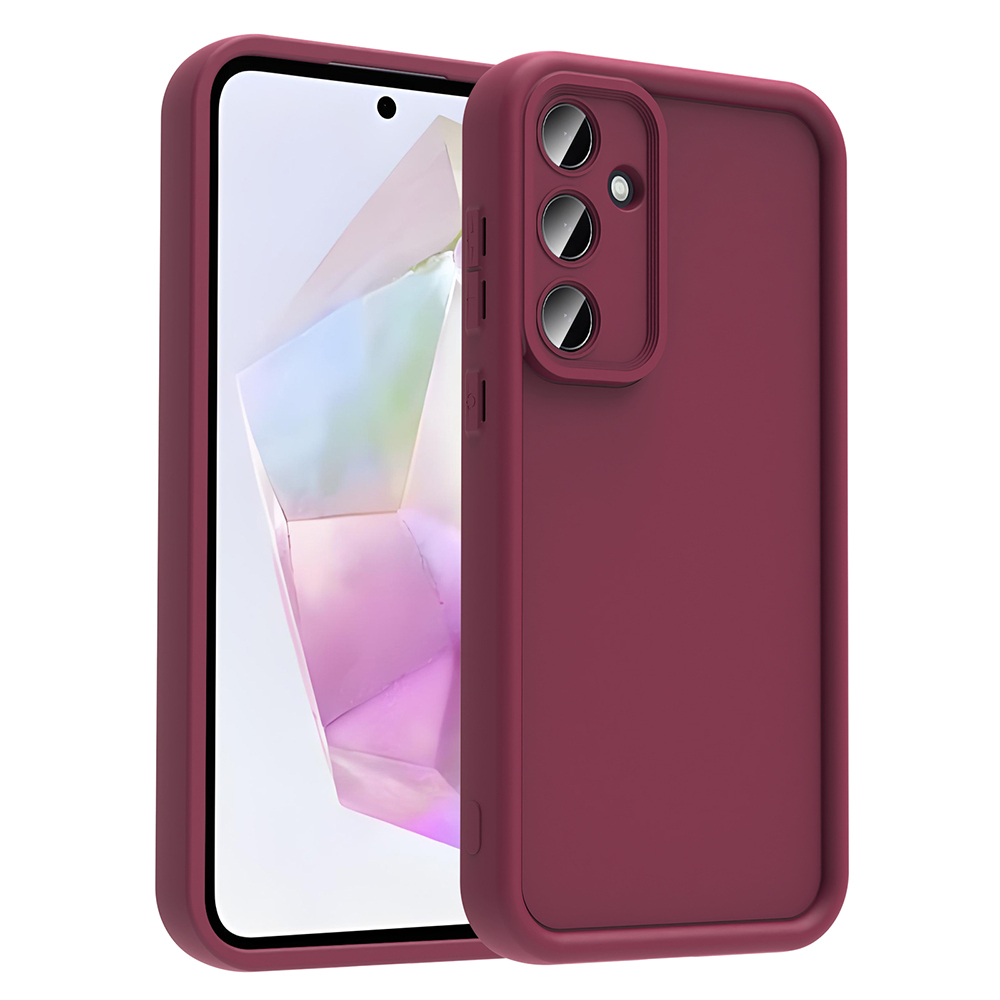 Samsung Galaxy A36 Uyumlu Kılıf Kamera Korumalı Zore Ananas Kapak