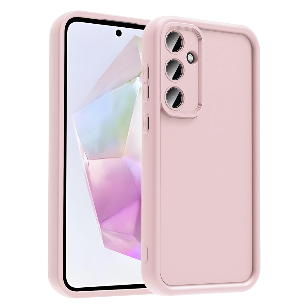 Samsung Galaxy A36 Uyumlu Kılıf Kamera Korumalı Zore Ananas Kapak