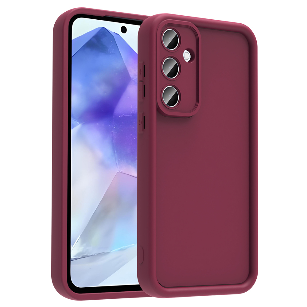 Samsung Galaxy A56 Uyumlu Kılıf Kamera Korumalı Zore Ananas Kapak