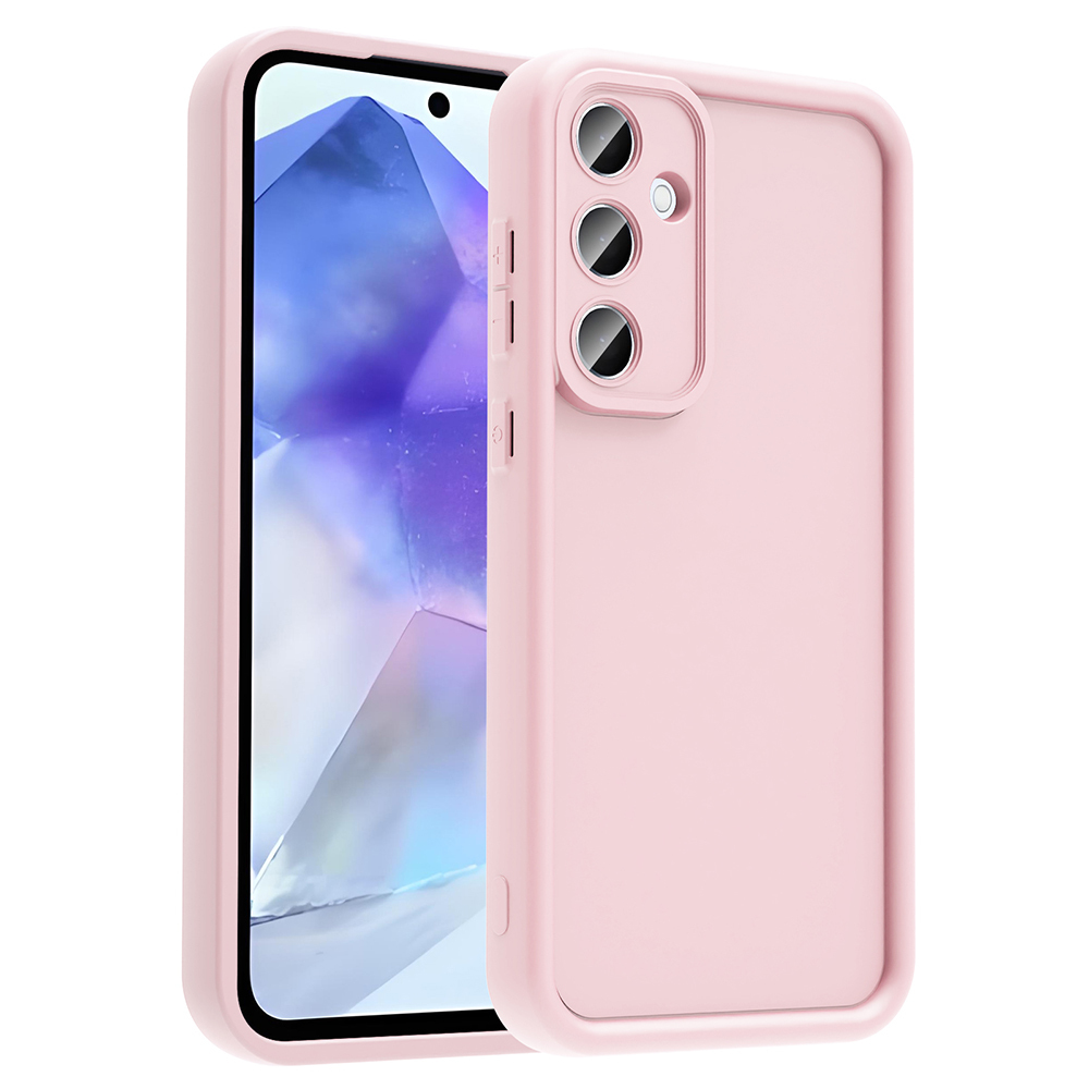 Samsung Galaxy A56 Uyumlu Kılıf Kamera Korumalı Zore Ananas Kapak