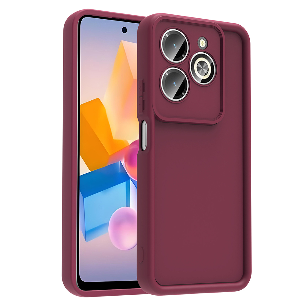 Infinix Hot 40i Uyumlu Kılıf Kamera Korumalı Zore Ananas Kapak