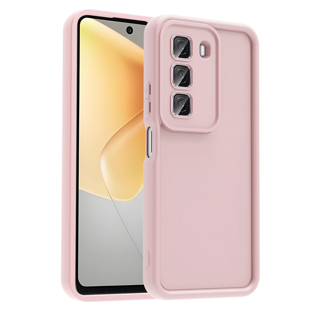 Infinix Hot 50 4G Uyumlu Kılıf Kamera Korumalı Zore Ananas Kapak