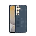 Samsung Galaxy S24 Plus Uyumlu Kılıf M-safe Şarj Özellikli Karbon Fiber Görünümlü Zore Gros Kapak