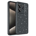 Xiaomi Redmi Note 14 5G Uyumlu Kılıf Kamera Korumalı Simli Lüks Zore Koton Kapak