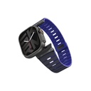 Apple Watch 42mm Uyumlu Skinarma Gemini Serisi TPU Magnetik Silikon Kordon