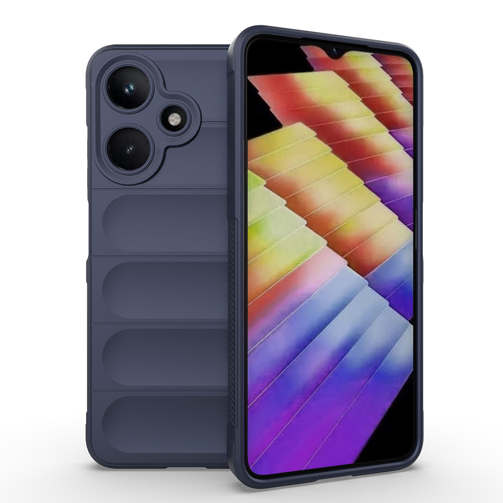 Infinix Hot 30i Uyumlu Kılıf Esnek TPU Oyuklu Arka Yüzey Tasarımlı Zore Etnik Silikon Kapak