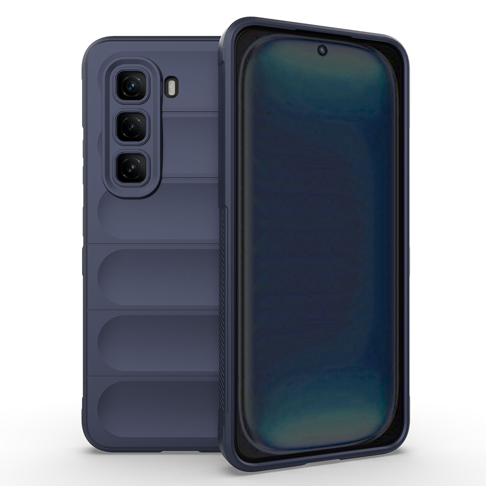 Infinix Hot 50 Pro 4G Uyumlu Kılıf Esnek TPU Oyuklu Arka Yüzey Tasarımlı Zore Etnik Silikon Kapak