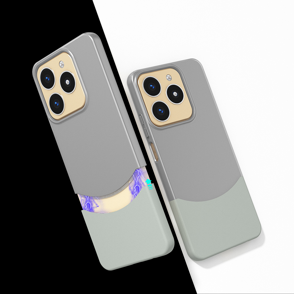 Realme C61 Uyumlu Kılıf Mıknatıslı Zore Duble Kapak