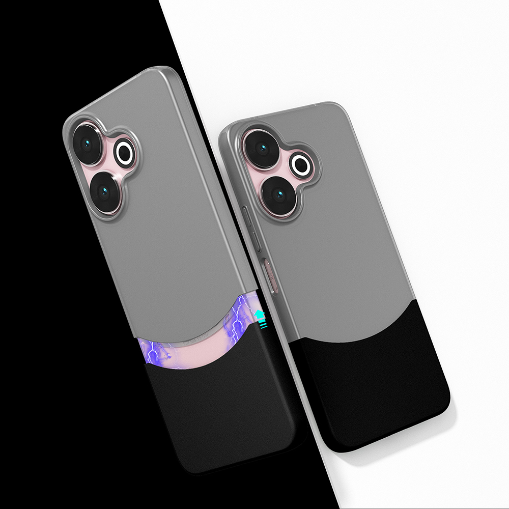 [RNZ-TA119223] Xiaomi Redmi 13 4G Uyumlu Kılıf Mıknatıslı Zore Duble Kapak (Siyah)