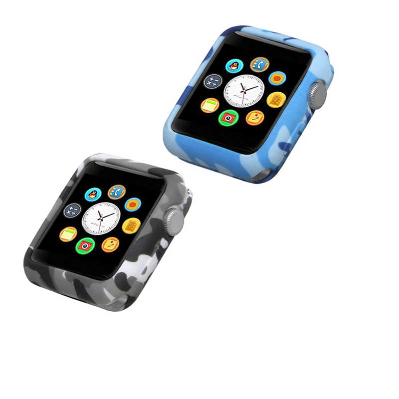 [RNZ-TA13409] Apple Watch 42mm Uyumlu Zore Soldier Tpu (Siyah)