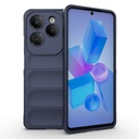 Infinix Hot 40 Uyumlu Kılıf Esnek TPU Oyuklu Arka Yüzey Tasarımlı Zore Etnik Silikon Kapak